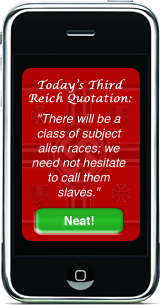 Pictured: Wisdom of the Third Reich: The Official App
